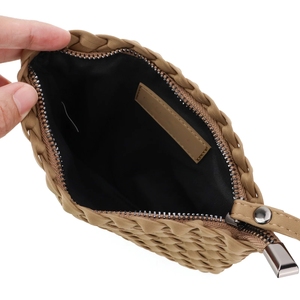 New Neoprene Woven <b>Bag</b> High Quality Handmade Woven Handbag Women <b>Nylon</b> Shoulder <b>Bag</b> Beach Neoprene <b>Tote</b> <b>Bag</b> - Product Image 5