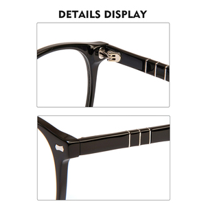 Chất Lượng Cao Quang Học Ban Đầu Khung Nhà Máy Trực Tiếp Giá Thấp Acetate Rõ Ràng Kính Cổ Điển Kính Mắt Kính Mắt Động Vật - Product Image 3