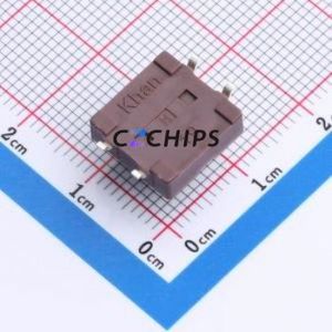 TSB12311-085D532DH-R0400 Tactile Switch SMD-4P,11.7x11.5mm Switch Single Pole Single Throw Round Button 2.8N 11.7mm - Product Image 2