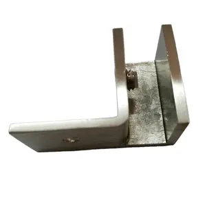 Brass bàn chải Nickel 90 độ tường để sàn kính góc khung C101 vòi hoa sen cửa kính bảng điều chỉnh gắn sửa chữa kẹp