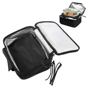 Chauffe-aliments pour voiture 12 V Mini four personnel portable Boîte à lunch <span class=keywords><strong>chauffante</strong></span> électrique pour le réchauffage des <span class=keywords><strong>repas</strong></span> et la cuisson des aliments crus - Product Image 2