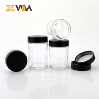 Bouteille en verre de qualité alimentaire 30ml 60ml 90ml pour capsules, pilules, suppléments, médicaments, personnalisation de la couleur