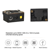 Módulo de Escáner de Código de Barras 2D OEM, Mini Motor de Escaneo para Tarjetas de Identificación y Licencias de Conducir, Interfaz USB y COM, en Existencia