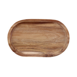 Bandeja rectangular de madera de acacia para servir té, uso doméstico - Product Image 5