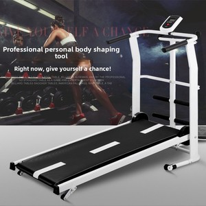 Tapis roulant compact multifonction pour la maison, silencieux, mécanique, pliable, équipement de fitness, vente chaude - Product Image 2