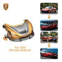 Kit de panneaux de carrosserie 720S pour McLaren 788 Style : pare-chocs avant, capot moteur, garde-boue, pare-chocs arrière, pièces extérieures automobiles