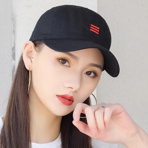 Baseball Cap Unisex Black Cotton Mesh Breathable Sunshade <b>Hat</b> <b>Summer</b> Style - Product Image 1
