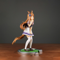 Figura Coleccionable de PVC y ABS del Uniforme Escolar de Umamusume Pretty Derby Grass Wonder, Oficialmente Licenciada, para Fans del Anime