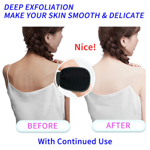 Guanto marocchino per la schiena del corpo Scrubber asciugamano coreano esfoliante guanti in viscosa - Product Image 3