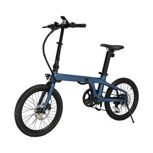 Bicicleta Eléctrica Plegable TopRideX de 7 Velocidades, Ligera, de 20 Pulgadas, de Carbono, con Sistema de Energía Oculto, para Viajes por el <span class=keywords><strong>Metro</strong></span> y la Oficina - Product Image 5