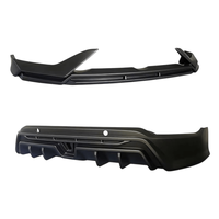 Kit carrosserie compact en PP noir brillant et mat, spoiler avant, lèvre avant, lèvre arrière, compatible avec BYD Song L EV