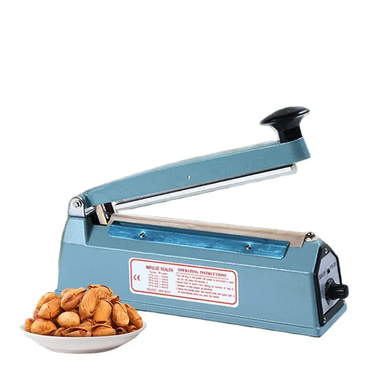 Mini Hand Druk Handleiding Impuls Hand Sealmachine Voor Snack Voedsel Opslag