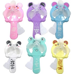 Logo personalizzato portatile Mini Fan grande regalo promozionale giocattolo per studenti e bambini manualmente a mano - Product Image 6