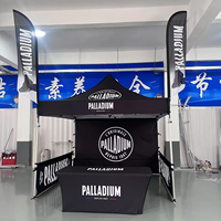 10x10 Promotion personnalisée salon commercial tente à baldaquin extérieure en aluminium tente pliante tente popup