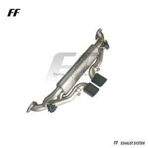 Échappement Catback d'usine pour Porsche 911 991/991.1 3.4/3.8, mise à niveau GT3, tuyau d'échappement en acier inoxydable, silencieux, échappement - Product Image 2