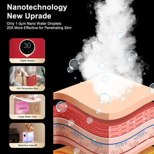 Новый нано Горячий Холодный спрей паровой аппарат для лица ароматерапия испаритель для лица Очищающий увлажняющий Увлажняющий инструмент для красоты - Product Image 6