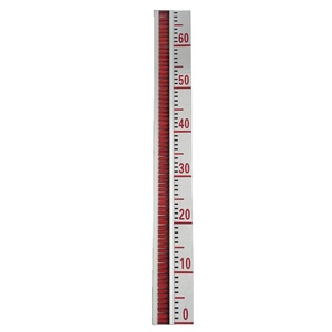 Magnetic Level <b>Gauge</b> Flapper Roller Display Flag Scale Profile PVC Plastic Sensor Parts Indicator Frame - Product Image 1