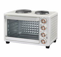 28L Ménage Boulangerie Cuisinière et Maison Cuisson Cuisine Appareil De Cuisine Électrique Cuire Deux Plaque Chauffante Four Avec Mini Cuisinière