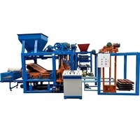 Machine de fabrication de briques emboîtables avec système de contrôle PLC pour blocs creux en béton