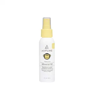 Crème solaire pour enfants, livraison gratuite, coffret de protection contre le soleil spf 50, minéral en zinc, spray spf