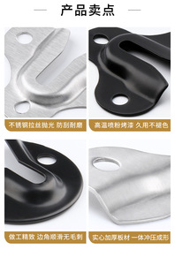 Furniture picture frames photo frames <b>mirrors</b> connecting pieces fixing parts screws clasps cross-stitch mounting clips - Product Image 2