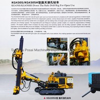 Foreuse à chenilles DTH Kaishan KG430 - Machine de forage DTH avec moteur diesel pour le dynamitage des carrières minières