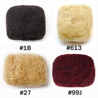 Fehoka Cheveux Humains Afro Kinky en Gros, Cheveux Afro en Vrac Pas Chers pour Dreadlocks