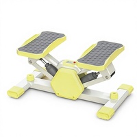 Treppensteiger für Gewichtsverlust, Geräuscharmes Kleines Fitness-Gerät, Schöne Beine, Links-Rechts-Schwingung, Hydraulisches Steppgerät