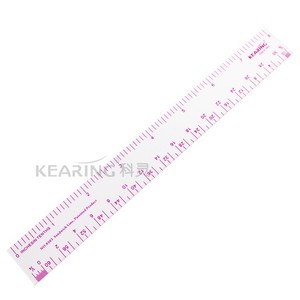 Regla de escala 8503 # regla de escala plana recta 1:4/1:8, regla de escala flexible más fina para costura sin costuras - Product Image 6