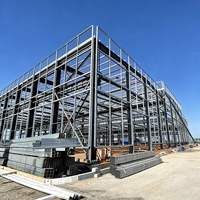 Edificio Agrícola Prefabricado de Estructura de Acero para Establos de Caballos, Ganado, Lecherías, Ovejas, Cabras, Almacenes, Diseño Moderno