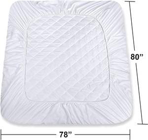 Vente en gros Protège-<span class=keywords><strong>matelas</strong></span> matelassé King Size populaire contre les bactéries et les <span class=keywords><strong>acariens</strong></span> - Product Image 1