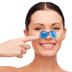 Pacote de Gel Frio Reutilizável OEM de PVC Médico Flexível 100x para Nariz - Product Image 2