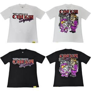 T-shirt en coton personnalisé pour hommes avec l'inscription 'That's a Awful Lot of Cough Syrup' - Product Image 4