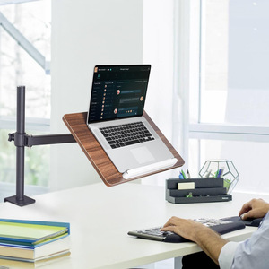 Adjustable Wooden Laptop <b>Stand</b> With Rotatable Arm <b>Desktop</b> Height Adjustable Reading Shelf For Laptops - Product Image 1