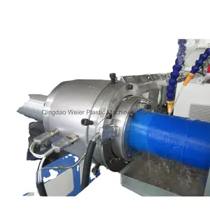 Plastic Irrigation Flexible Fiber Reinforced Pvc Layflat Hose Water Pipe Extrusion Making Machine