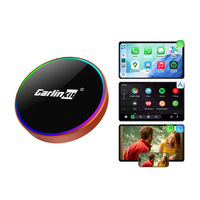 Adaptateur sans fil Carlinkit CP2A-M 5 en 1 Carplay Android Auto Netflix Youtube Mirrorlink Casting Ai Box Dongle pour 99% des voitures