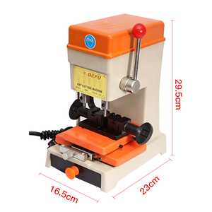 Duplication de <span class=keywords><strong>clé</strong></span> de voiture (220V,110V, version enfichable), outils de serrurier, réplicateur de <span class=keywords><strong>clé</strong></span> verticale DeFu 368A d'origine, machine à découper - Product Image 2
