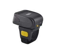 Portable Wireless 1D 2D Android Wireless Barcode Scanner WiFi BT Antarmuka Cincin Jenis Barcode Scanner Reader