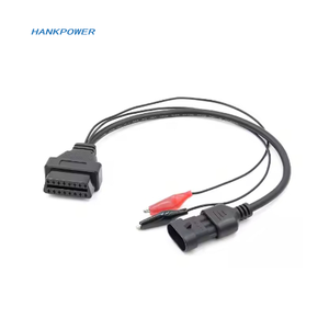 フィアットアルファランチア用3ピンオスからOBD2OBDII16ピンメスアダプターケーブル診断OBDII OBD2カースキャナーツールケーブル - Product Image 1