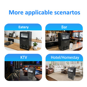 Mesin Pembuat Es Komersial 24 Jam dengan 36 Batang Es Batu Mesin Pembuat Es Berdiri Bebas LCD untuk Rumah Bar Luar Ruangan Hotel - Product Image 5