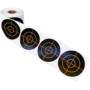 <b>Shooting</b> Target Roll Paper Bullseye Sticker Self Adhesive For Practice Range Use - Product Image 5