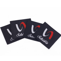 Écussons brodés personnalisés en polyester de haute qualité et haute densité, lavables, pour vêtements, formes et logos personnalisés