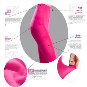 थोक बिक्री महिलाओं के लिए नायलॉन स्पैन्डेक्स ठोस उच्च कमर स्टॉकिंग गर्म थर्मल लेगिंग महिलाओं के लिए - Product Image 3