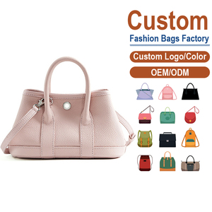 Mini Genuine <b>Leather</b> Garden Tote Crossbody Bag, OEM/ODM Custom Factory, Women's Versatile Shoulder Purse - Product Image 1