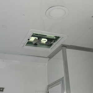 Camion Toilette Mobile Completamente Attrezzato, Rimorchio Bagno di Lusso Blu Monoasse con Aria Condizionata per Festival all'Aperto - Product Image 4