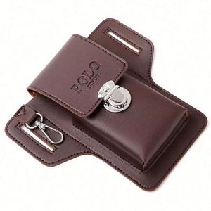 Étui de téléphone portable unisexe en cuir PU pour chantier de construction Usa Mairun, avec réduction de la pression, doublure en polyester et compartiment à cigarettes - Product Image 6