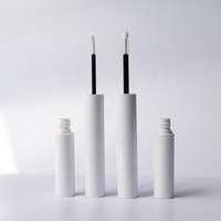 Tube de mascara vide à double compartiment 5ml*2, flacon de sérum pour cils à double extrémité 10ml, brosse fine, emballage cosmétique de maquillage