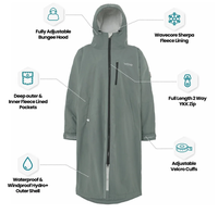 Robe de change imperméable personnalisée pour adultes, pour les sports de plein air