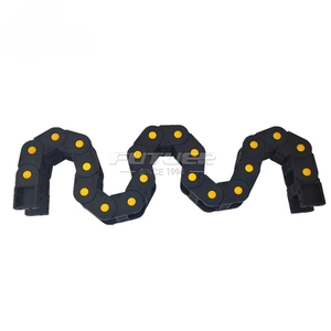 รางเคเบิลแบบโซ่พลาสติกไนลอนรูปตัว S สำหรับร้อยสายไฟแบบหมุนได้ - Product Image 2