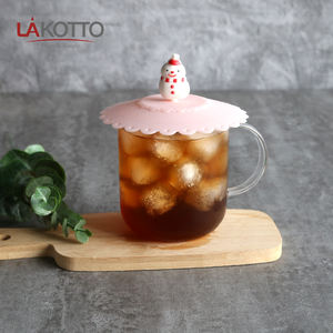 De silicona a prueba de fugas tapa de <span class=keywords><strong>la</strong></span> taza resistente al calor reutilizable cubierta sellada accesorios de cocina té taza de succión sello tapa de <span class=keywords><strong>la</strong></span> taza - Product Image 5